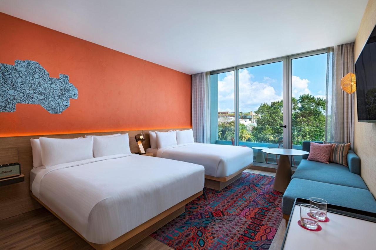 Aloft Playa Del Carmen Hotel ภายนอก รูปภาพ