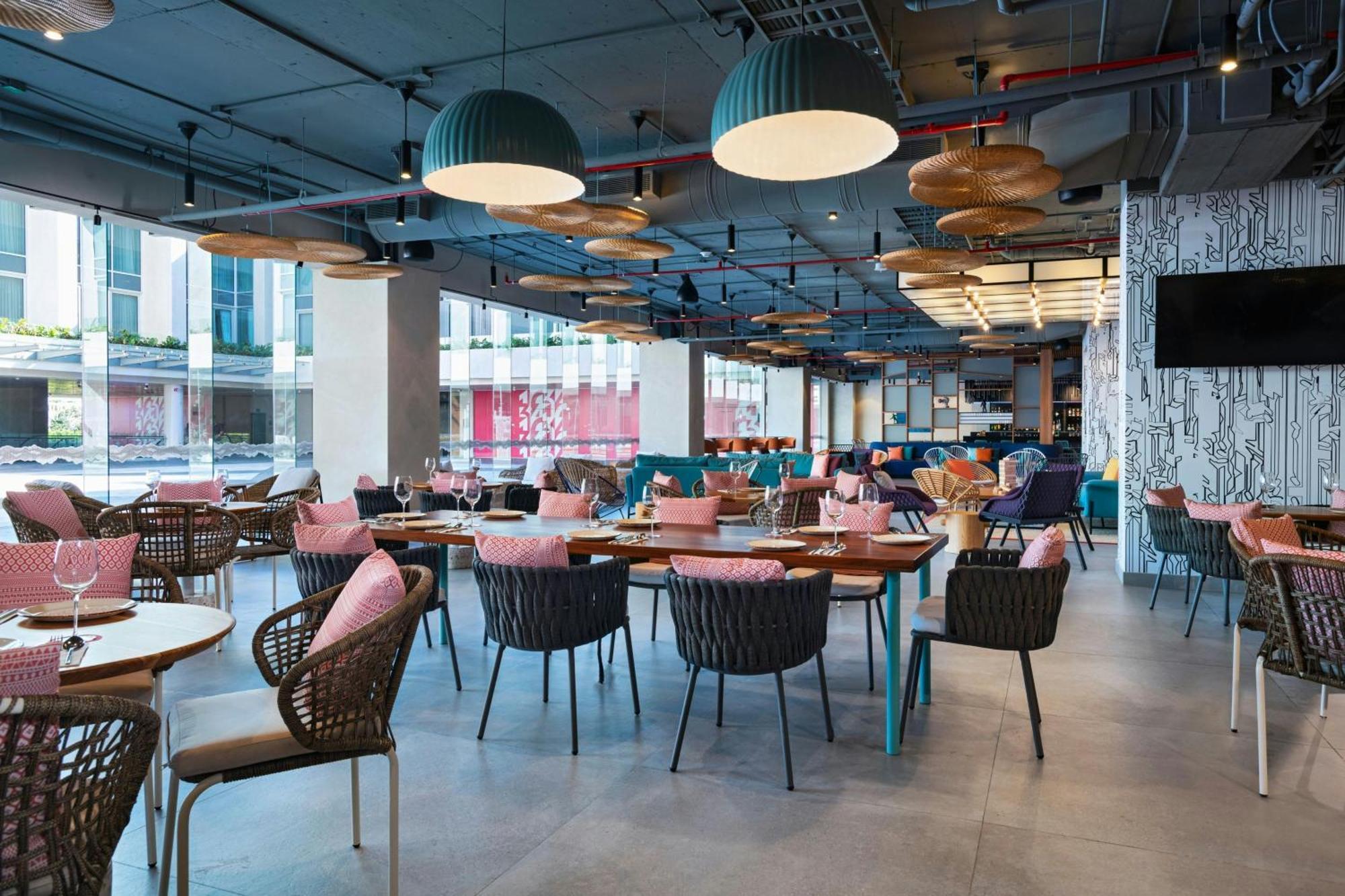 Aloft Playa Del Carmen Hotel ภายนอก รูปภาพ The restaurant