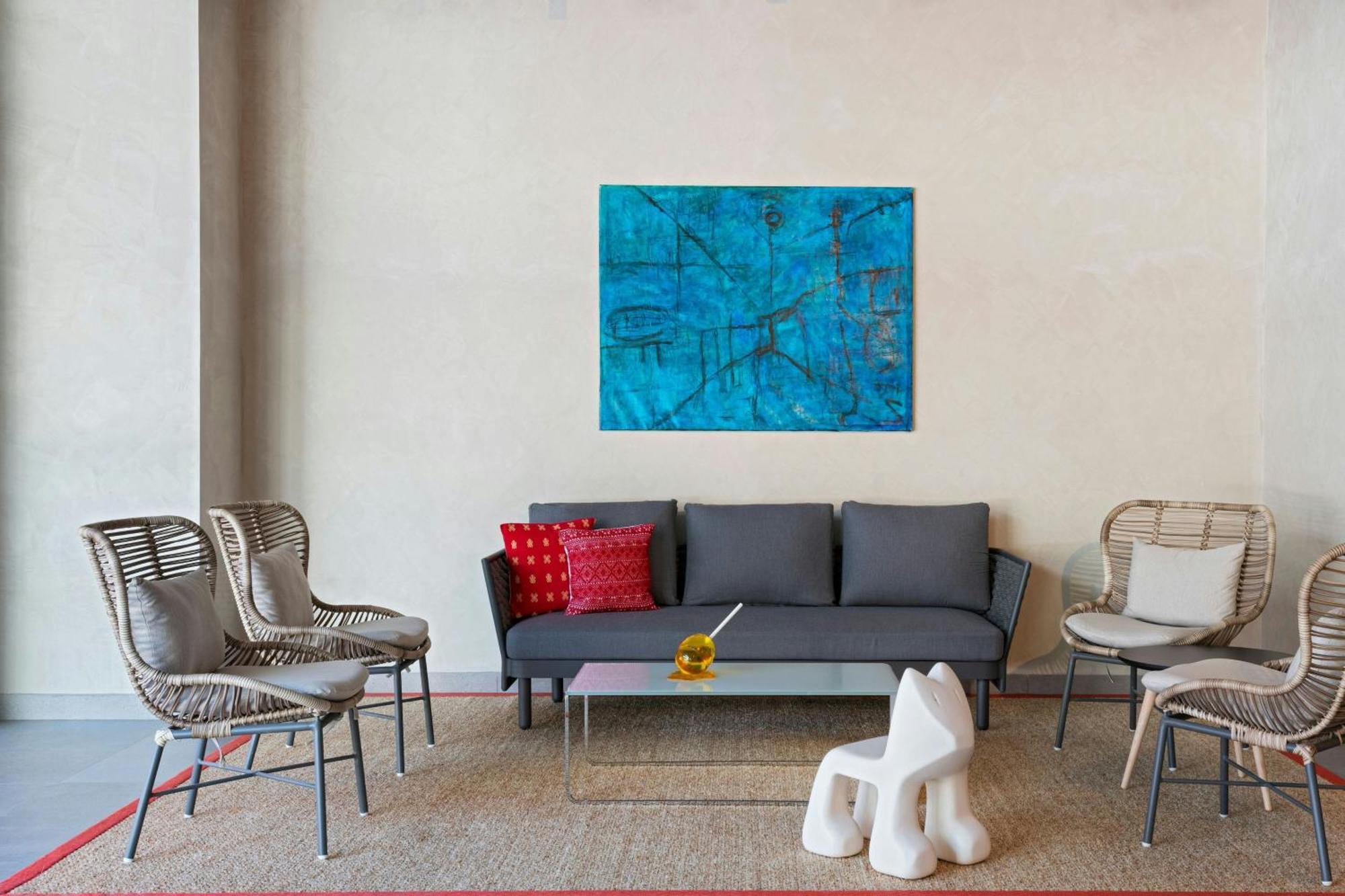 Aloft Playa Del Carmen Hotel ภายนอก รูปภาพ Interior of the gallery